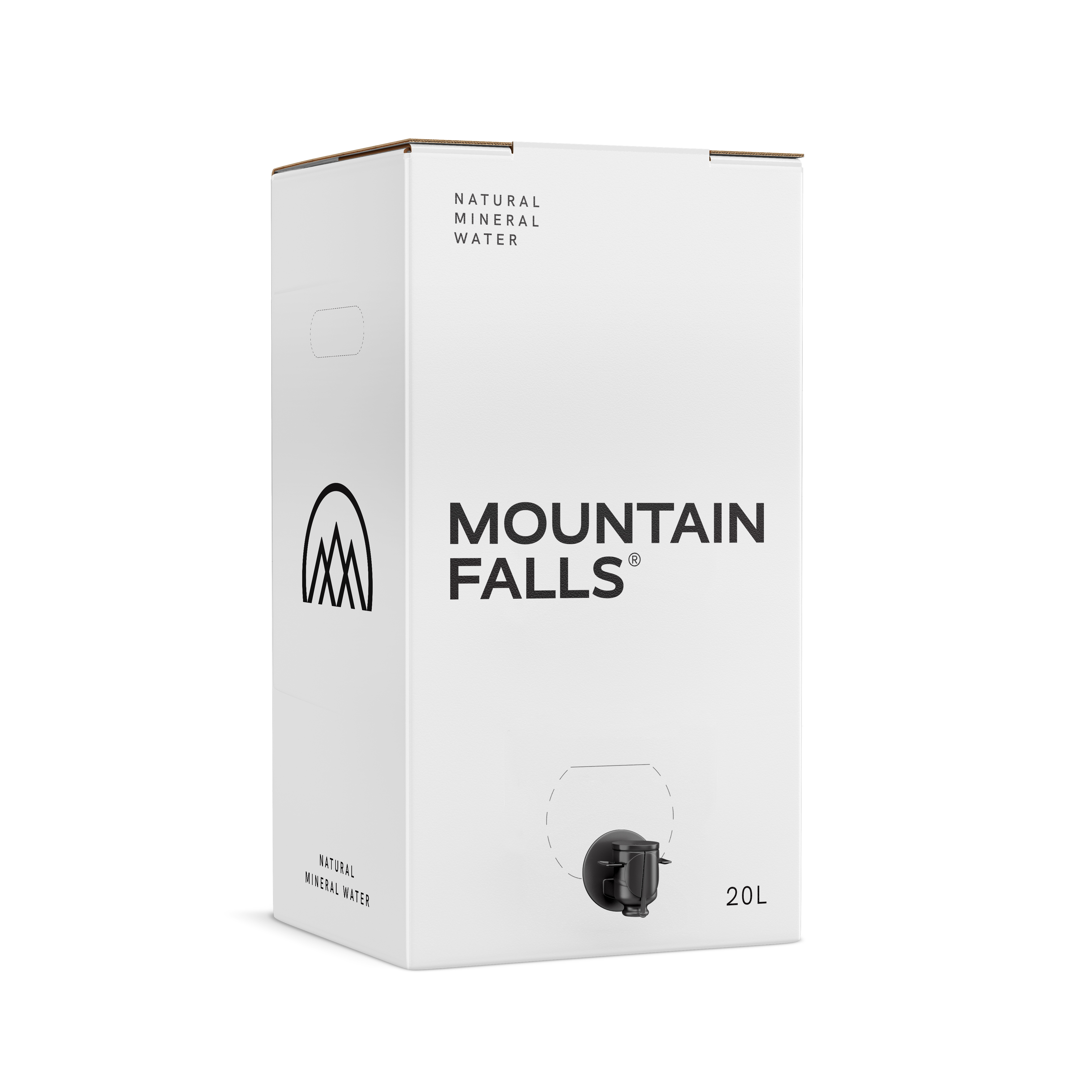 AcquaBox 20 litre boxed water